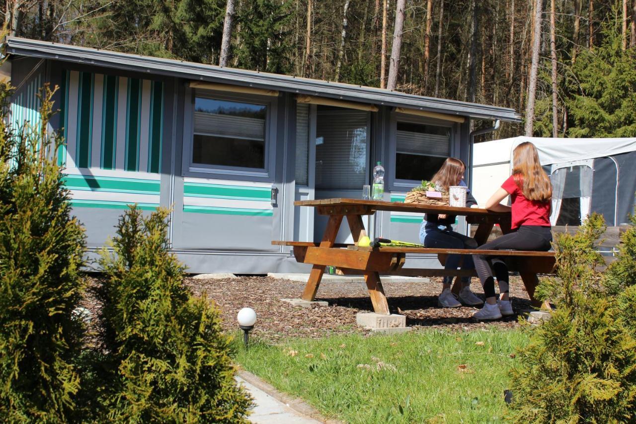 Schonsee-Camping Wohnwagen Urnshausen Eksteriør billede